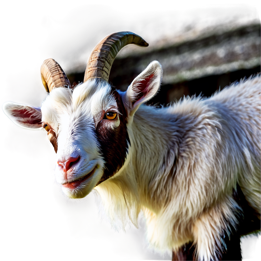 Goat In Barn Png Quc PNG Image