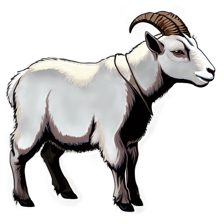 Goat Outline Png 47 PNG Image