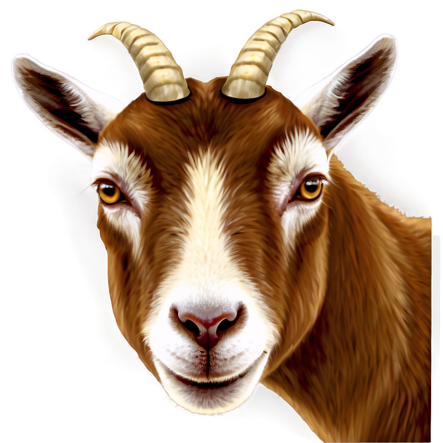 Goat Portrait Png Hpk38 PNG Image