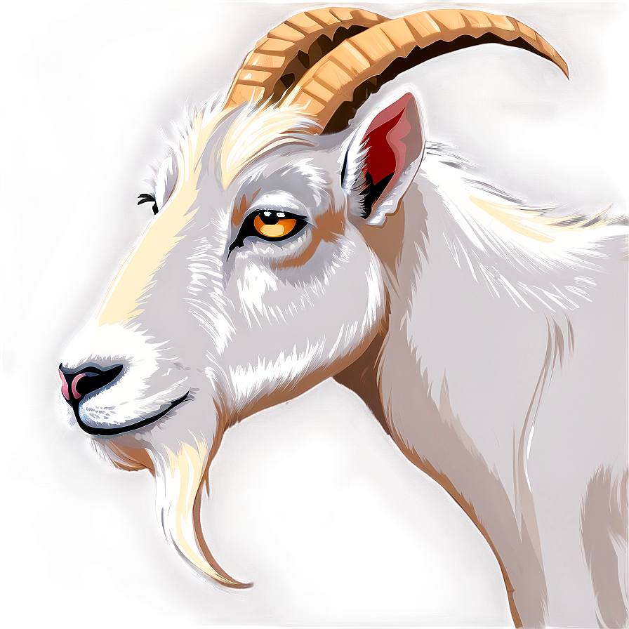 Goat Vector Png Vdb PNG Image