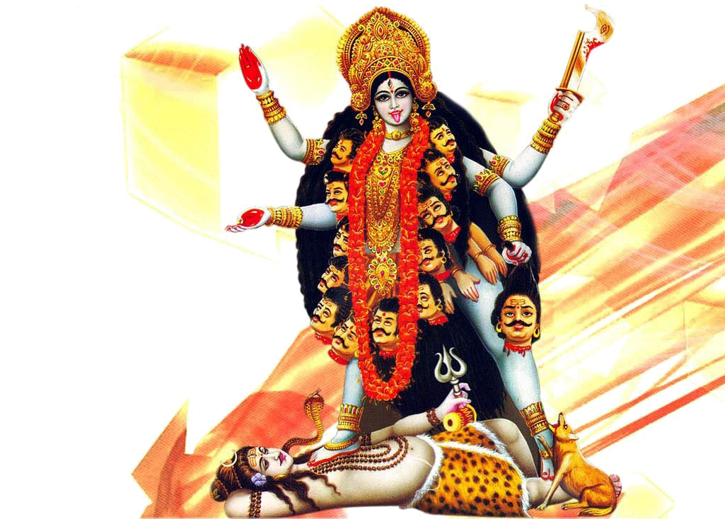 Goddess Durga Victory Over Mahishasura PNG Image