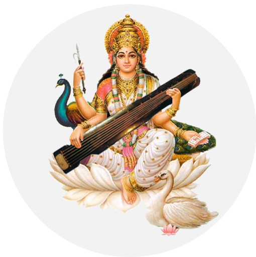 Goddess_ Saraswati_ Illustration.png PNG Image