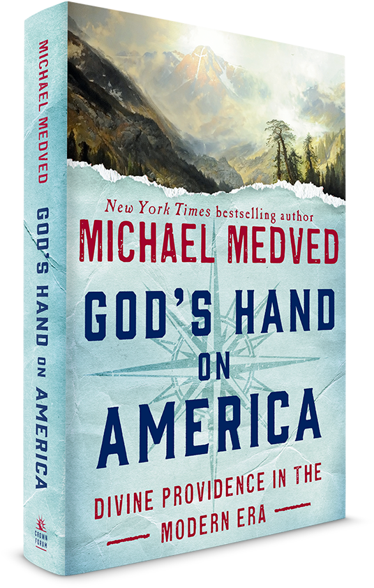 Gods Hand On America Book Cover PNG Image