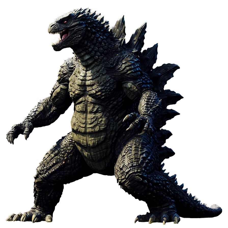 Godzilla 2014 Fighting Muto Png 06292024 PNG Image