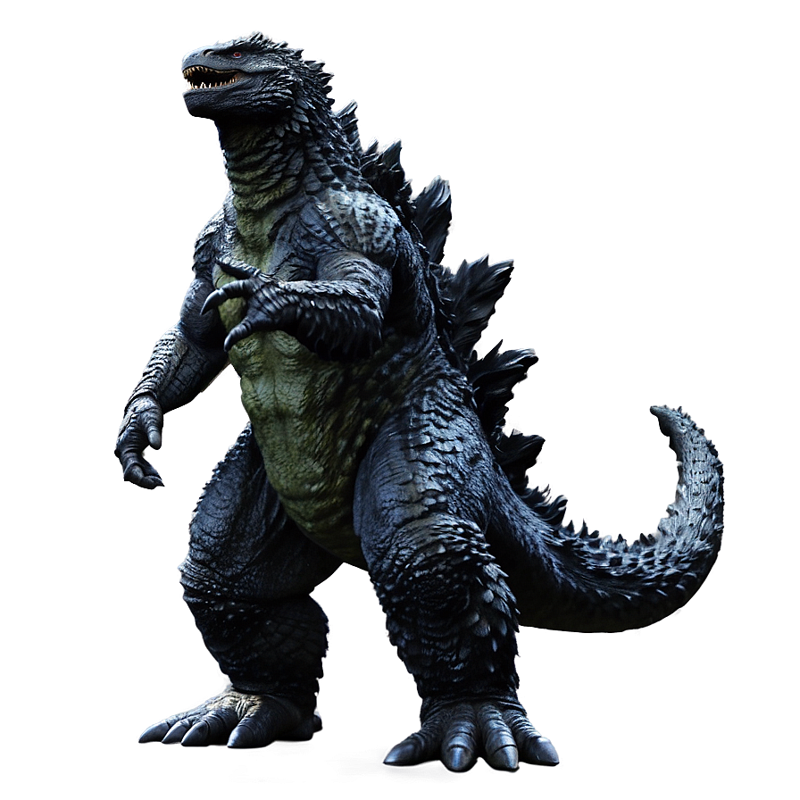 Godzilla 2014 Wading Through Ocean Png Lya30 PNG Image