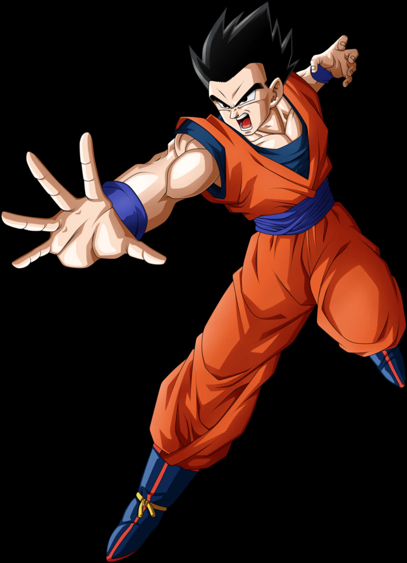 Gohan Readyfor Battle PNG Image