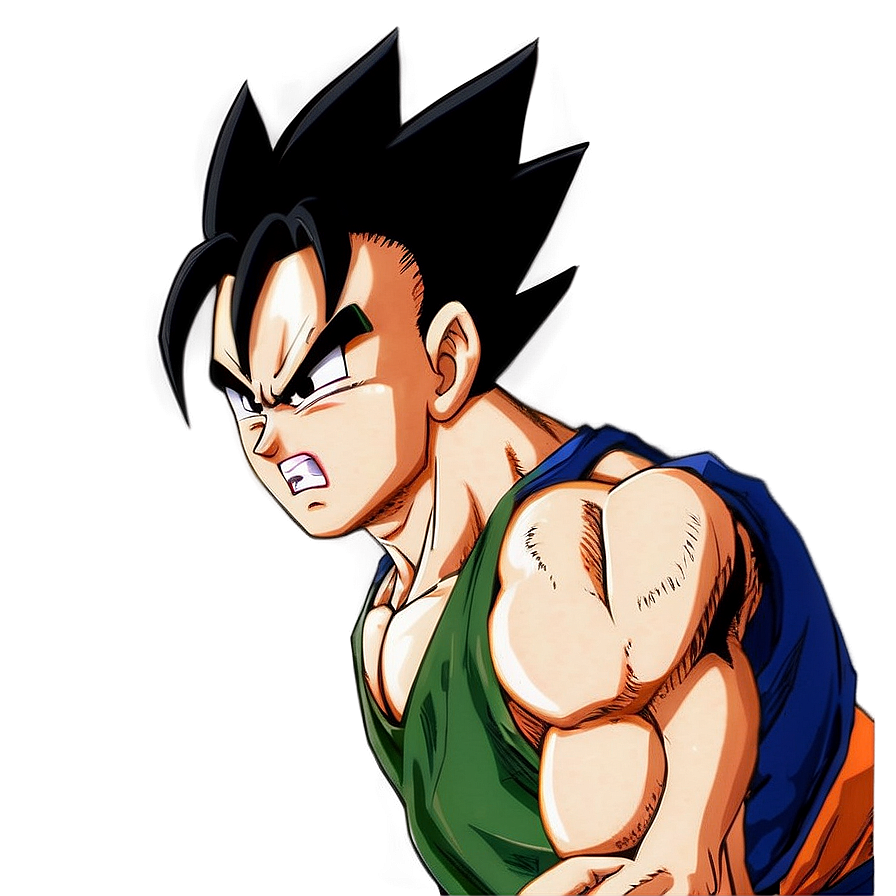 Gohan's Anger Unleashed Png 06112024 PNG Image