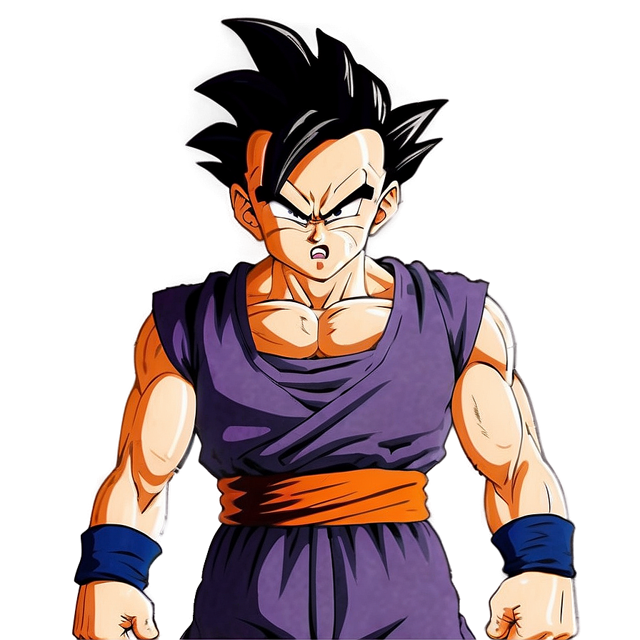 Gohan's Anger Unleashed Png Dyp16 PNG Image