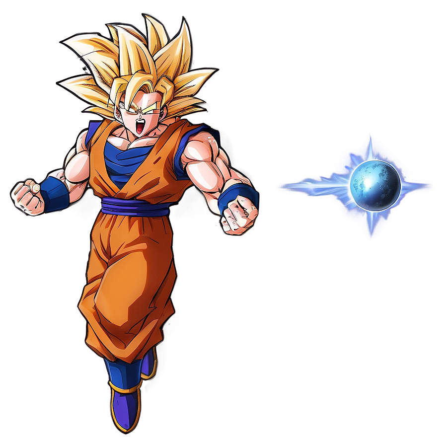 Gohan's Ki Blast Barrage Png 06112024 PNG Image