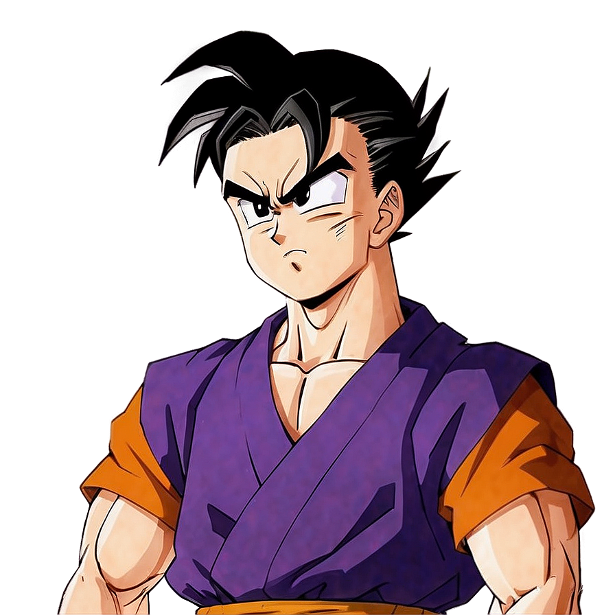 Gohan's Quiet Determination Png 06112024 PNG Image