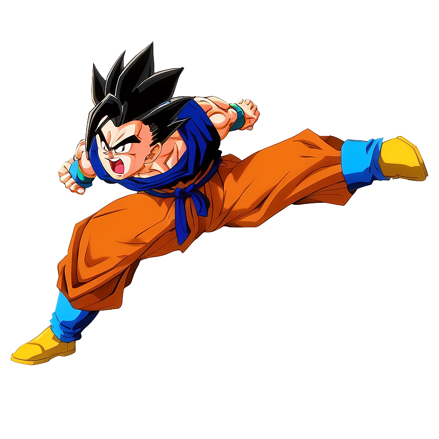 Gohan's Rage Transformation Png 06112024 PNG Image