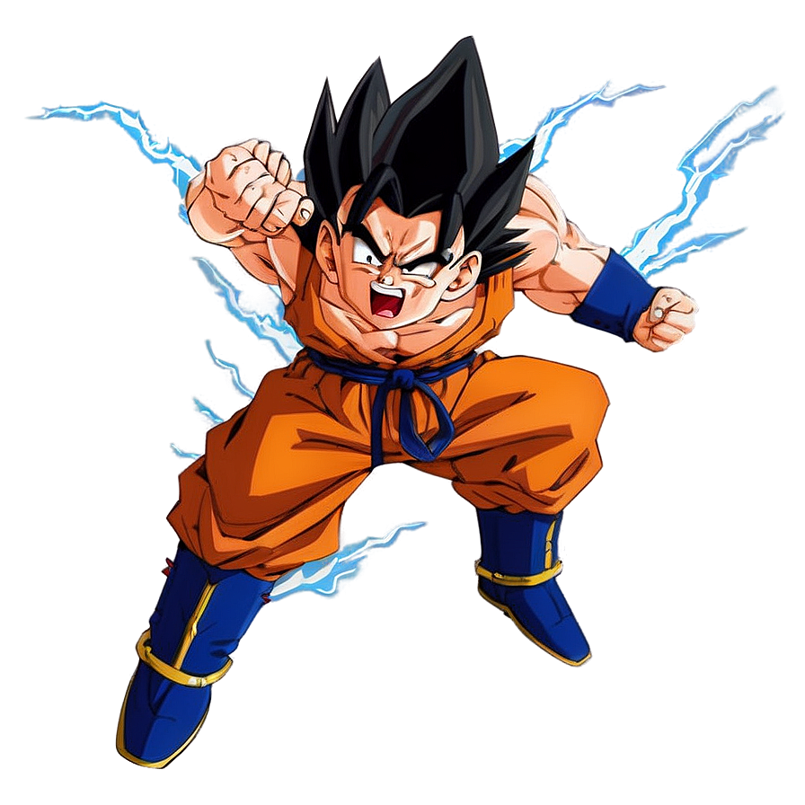 Gohan's Roar Of Victory Png 34 PNG Image