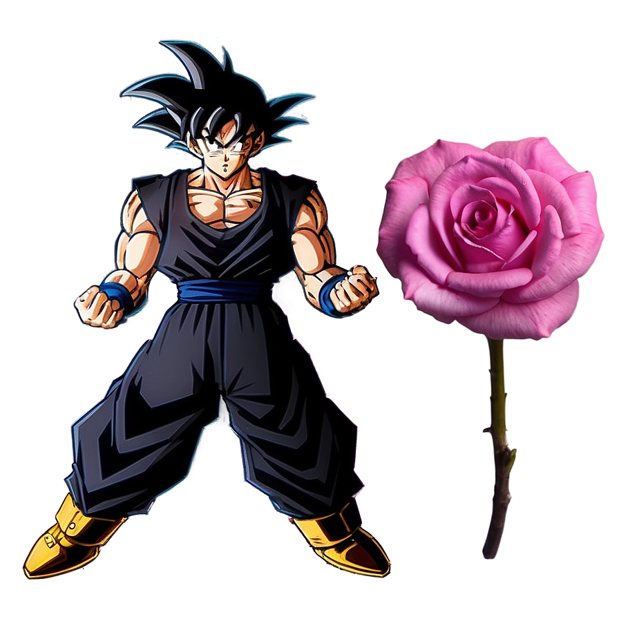 Goku Black Rose Form Png Qym9 PNG Image