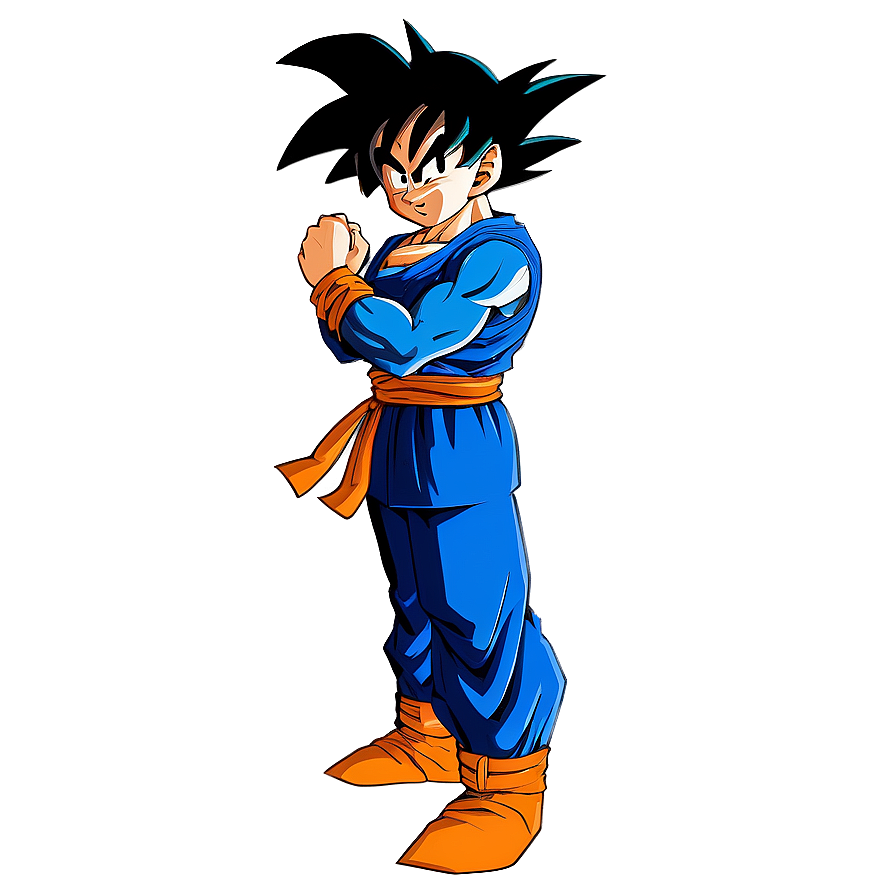 Goku Classic Stance Png Rco PNG Image