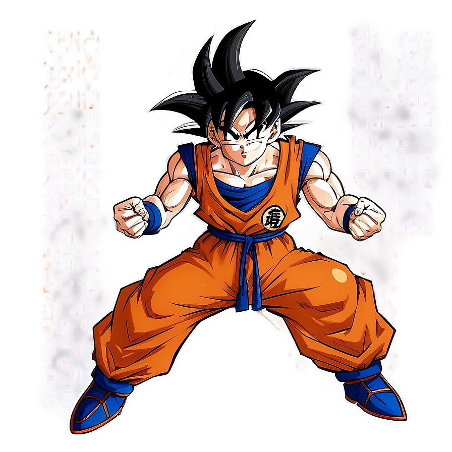 Goku Drip Chic Style Png 06212024 PNG Image