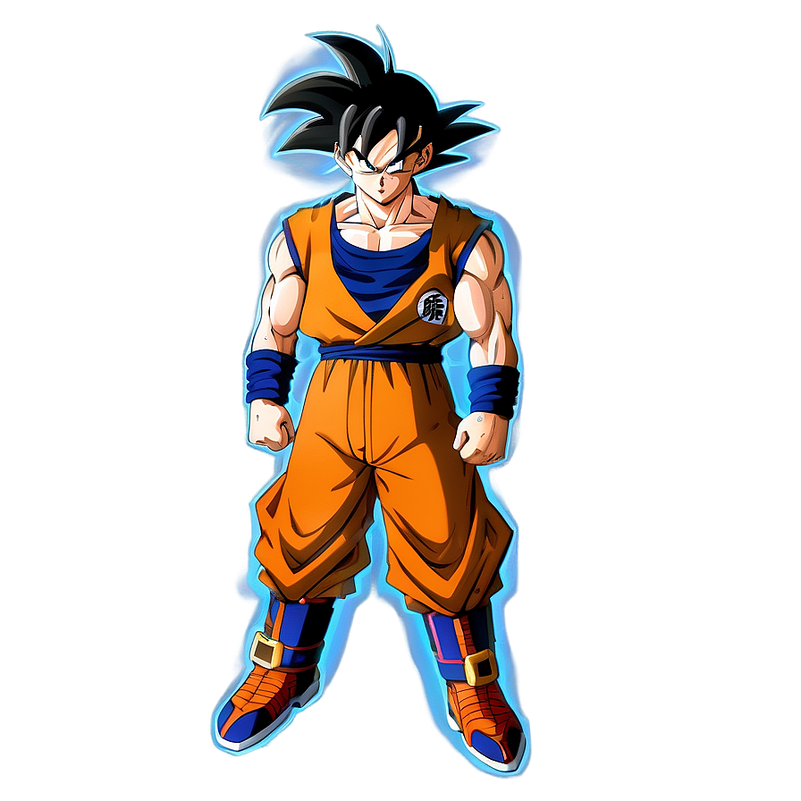 Goku Drip Fashion Evolution Png Uxa PNG Image