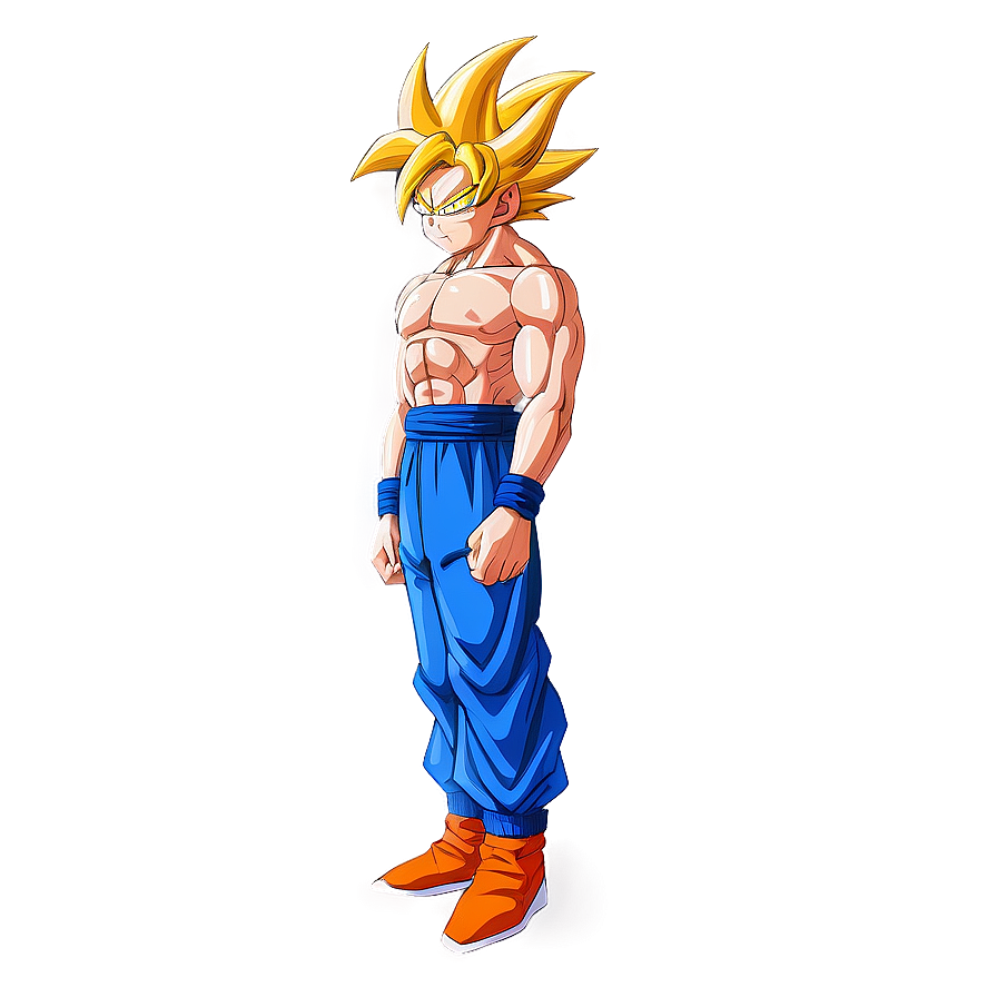 Goku Drip Wardrobe Png Pwn PNG Image