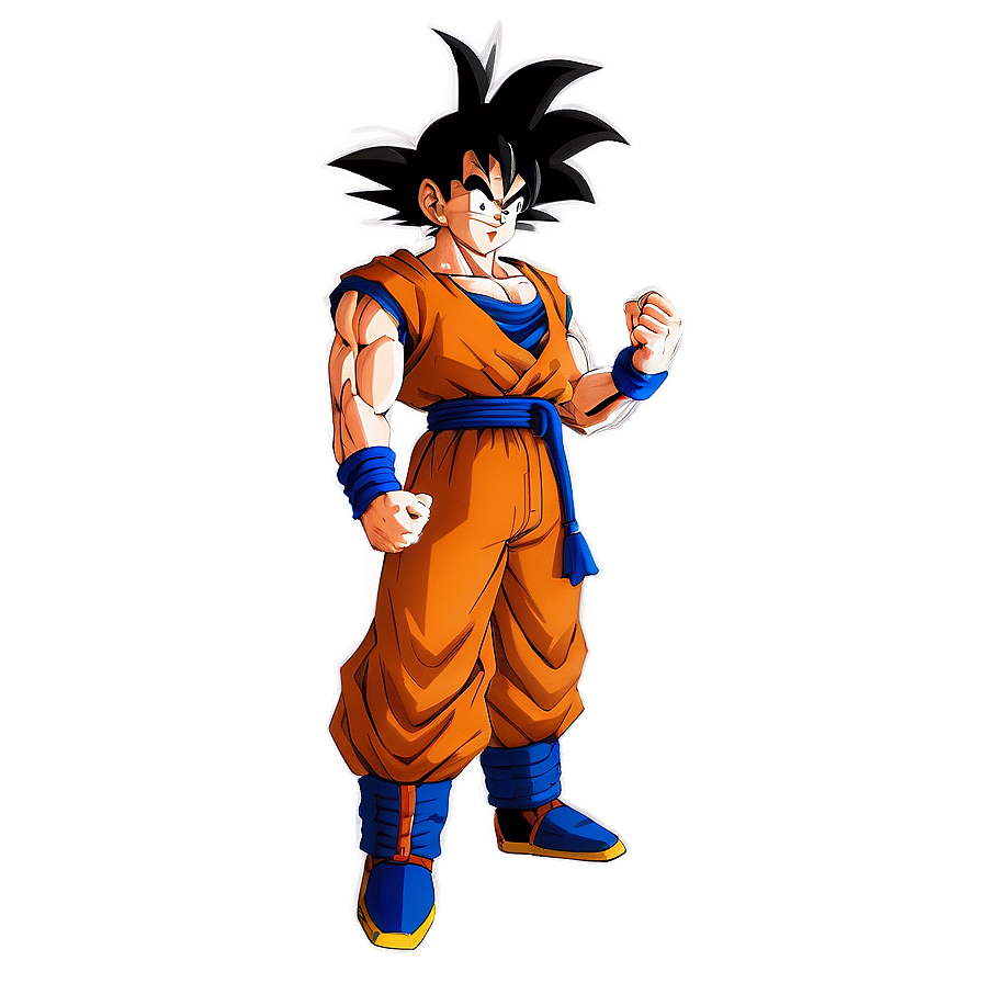 Goku Dynamic Stand Png 06292024 PNG Image