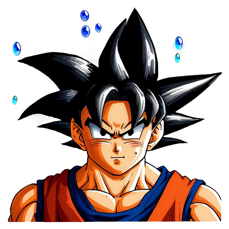 Goku Hair Transformation Png Jrx63 PNG Image