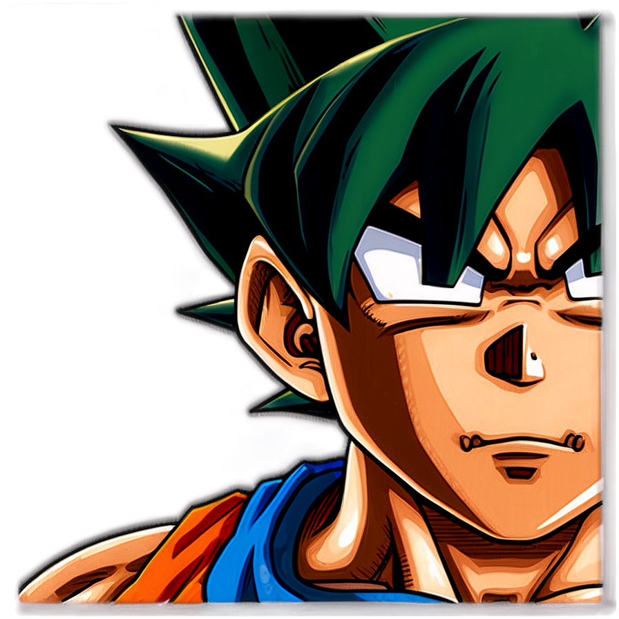 Goku Manga A PNG Image