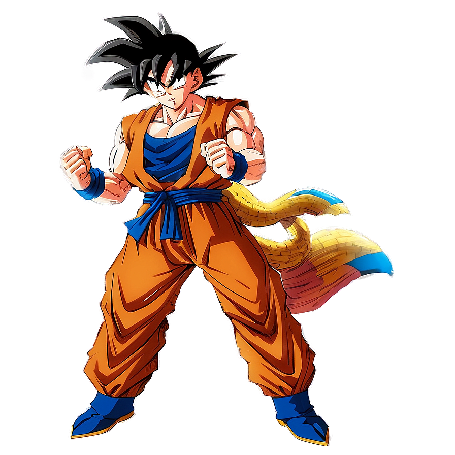 Goku Stand In Focus Png Cla18 PNG Image