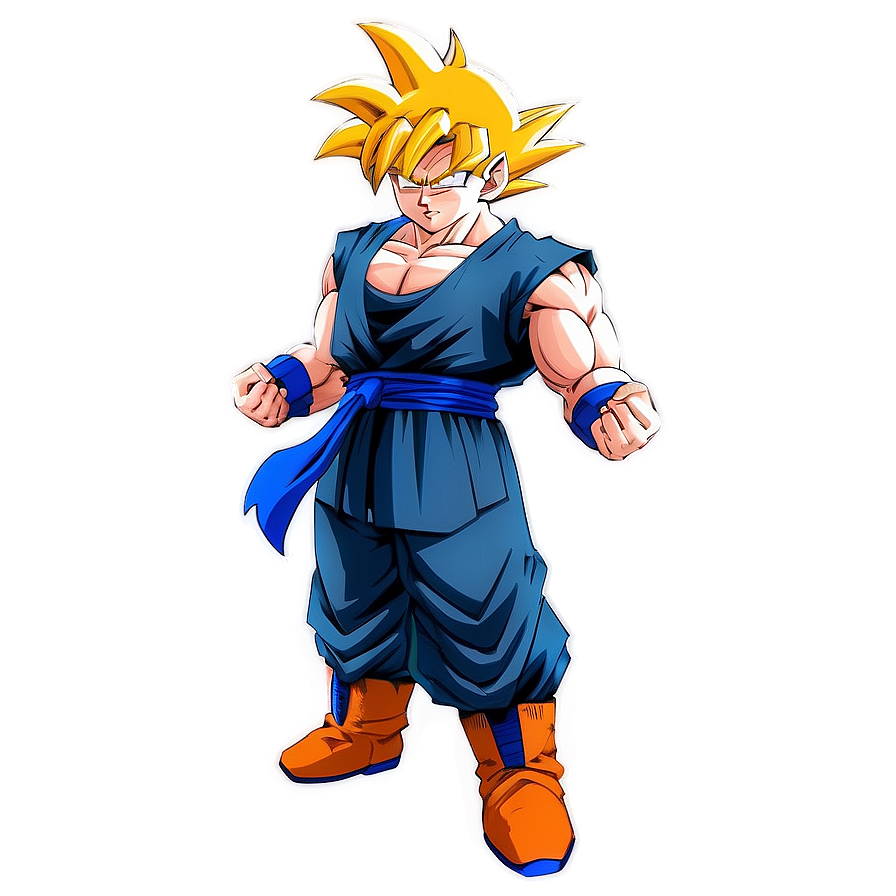 Goku Stand With Courage Png Psj PNG Image