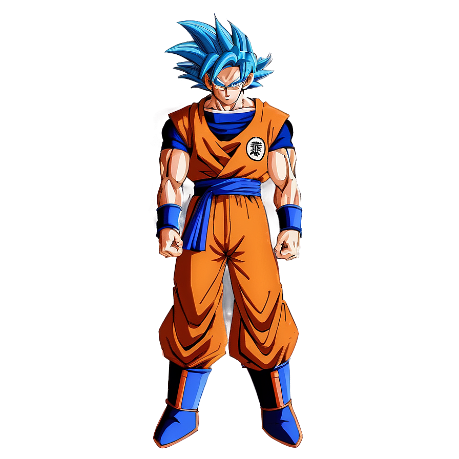 Goku Super Saiyan God Hair Png 33 PNG Image