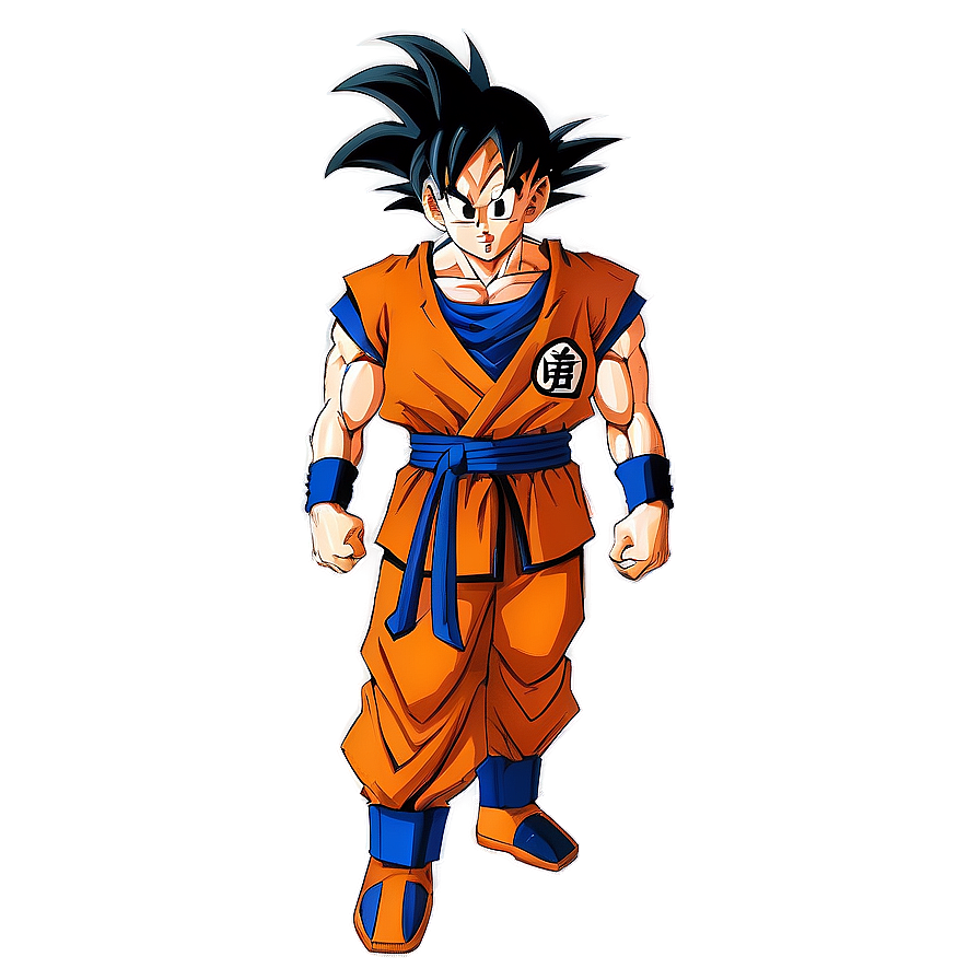 Goku Traditional Gi And Belt Png Gvk PNG Image