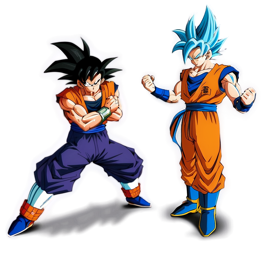 Goku Training With Whis Png Txp17 PNG Image