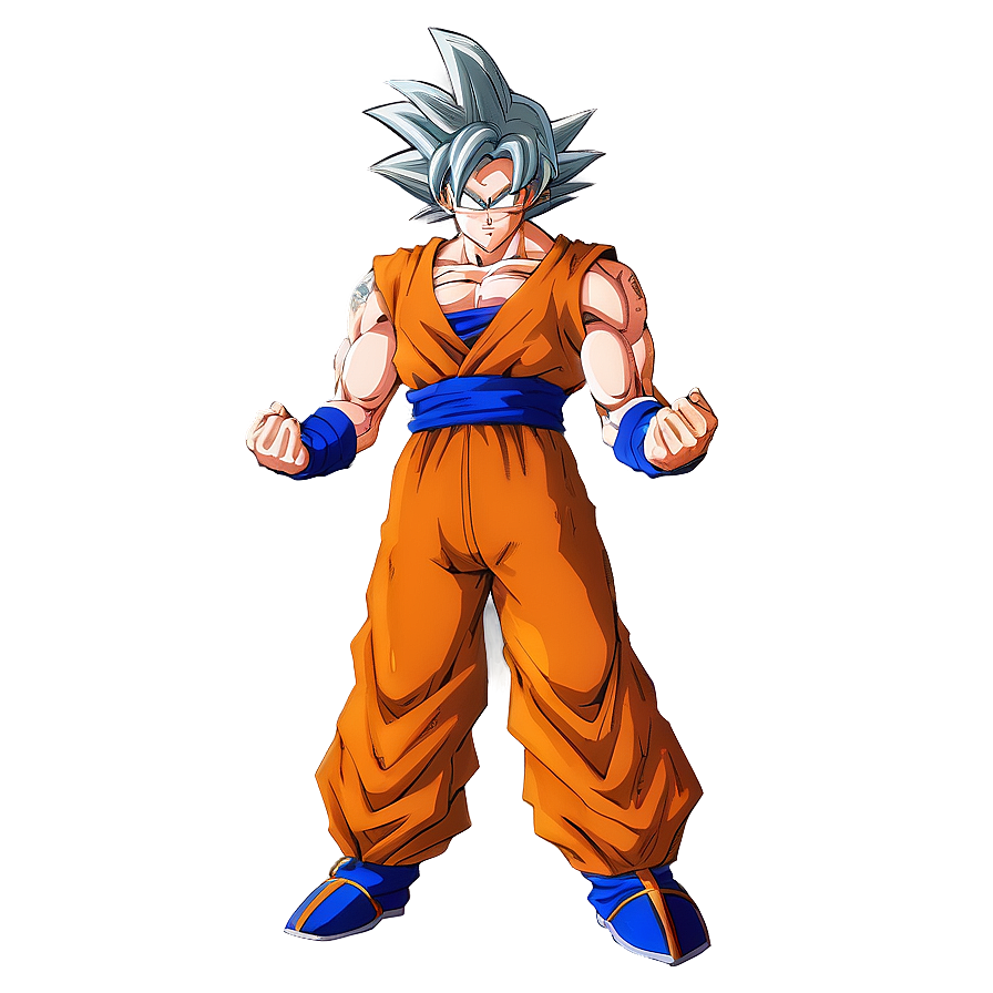 Goku Ultra Instinct Dodge Png Maf86 PNG Image