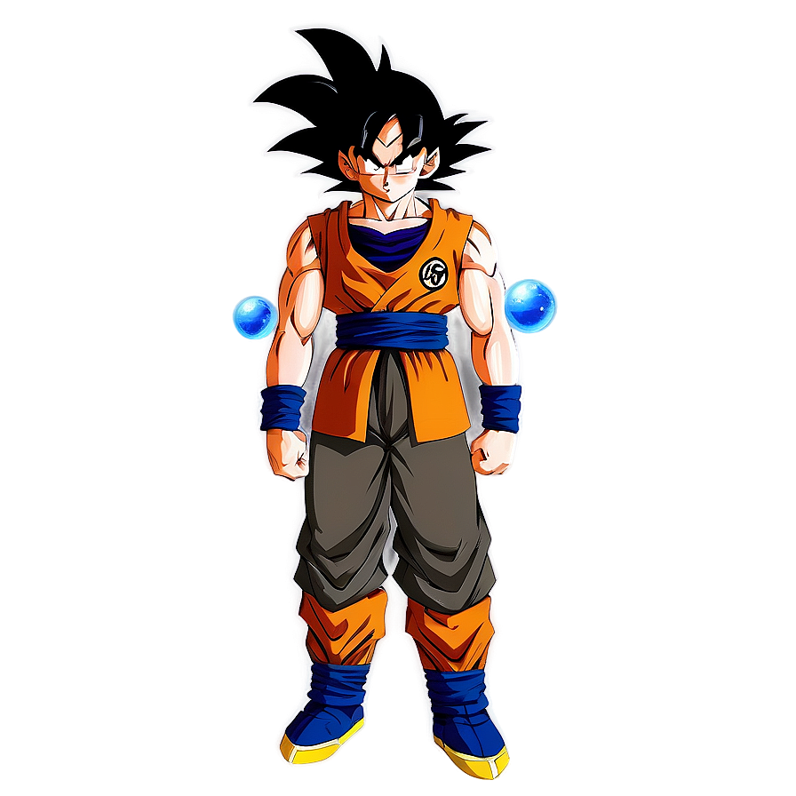 Goku Warrior Stand Png 06292024 PNG Image