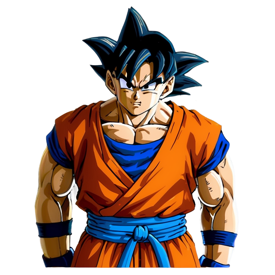 Goku Young Fighter Png Ely PNG Image