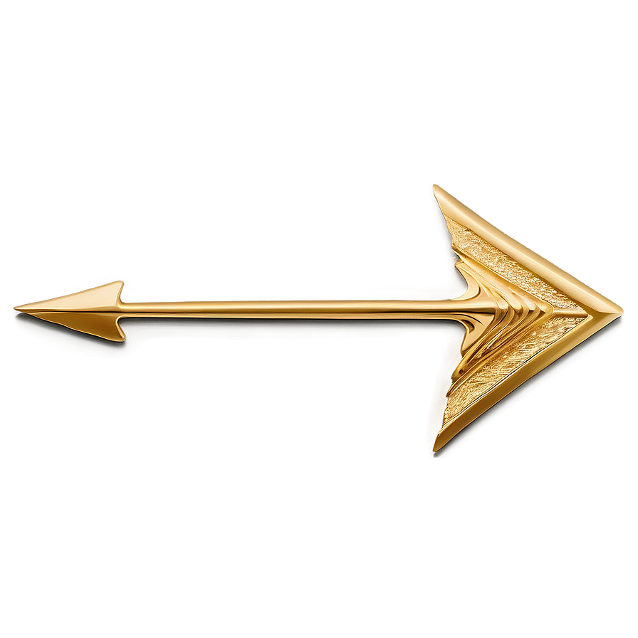 Gold Arrow Pointing Right Png Ias PNG Image