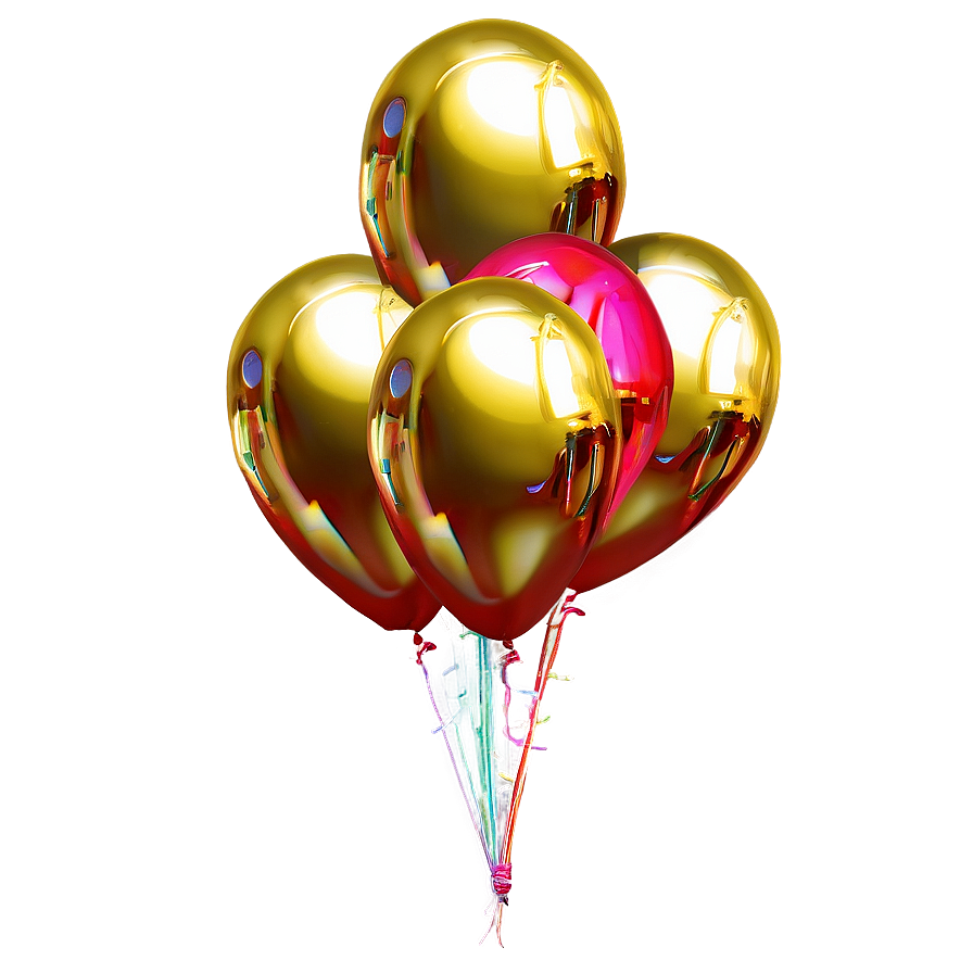 Gold Balloons Png 82 PNG Image