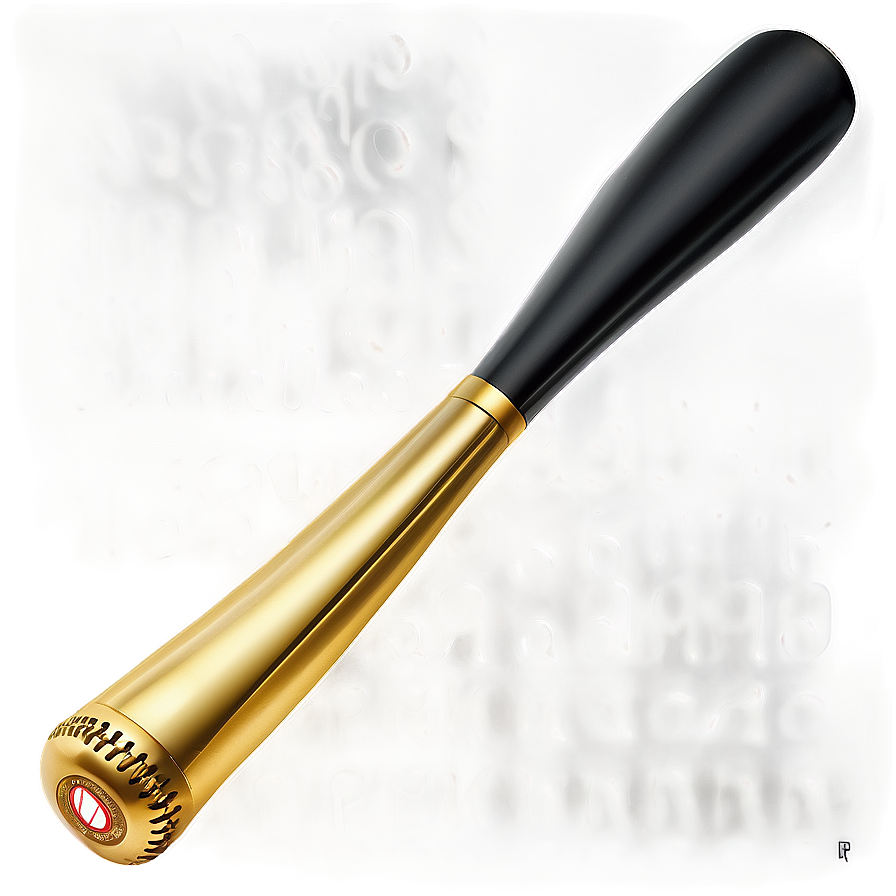 Gold Baseball Bat Png Vaj PNG Image