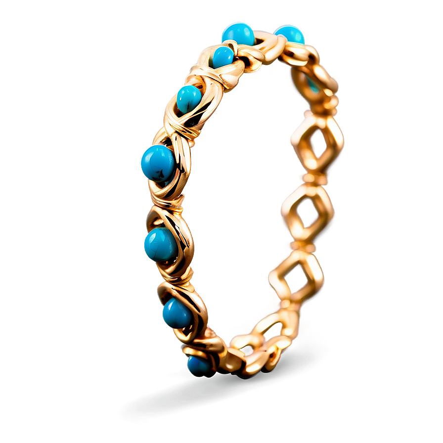 Gold Bracelet With Beads Png Ulj PNG Image