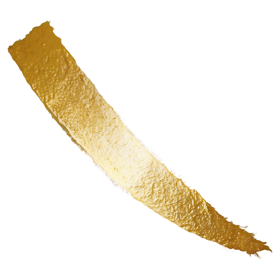 Gold Brush Stroke Png 44 PNG Image