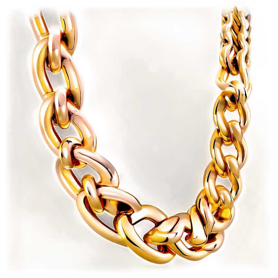 Gold Chain Necklace Png 05032024 PNG Image