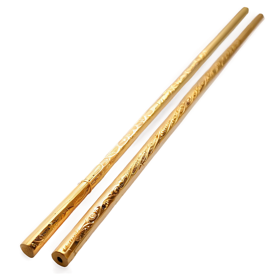 Gold Chopsticks Png Tkn89 PNG Image