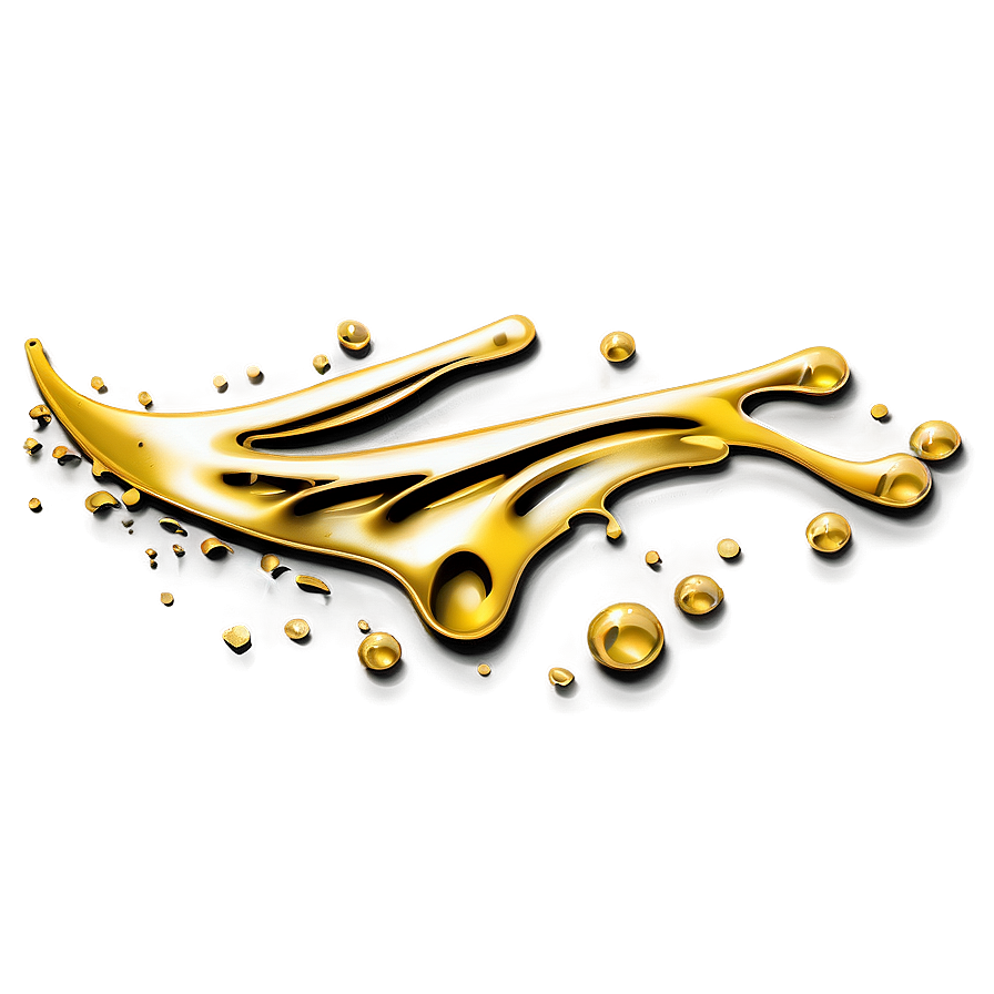 Gold Color Splash Png Vuk75 PNG Image