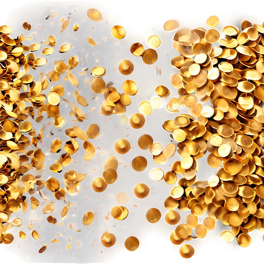 Gold Confetti Celebration Png 05252024 PNG Image