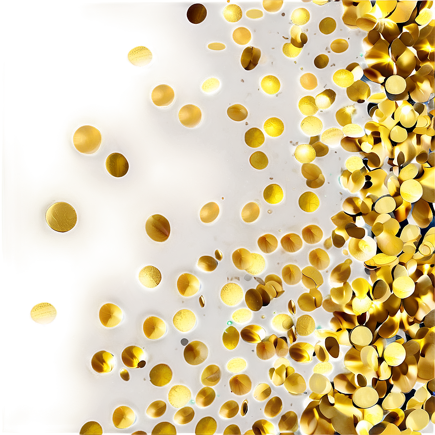 Gold Confetti Dreams Png 05252024 PNG Image