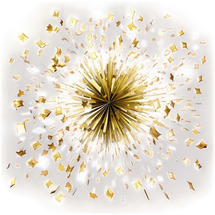 Gold Confetti Spectacle Png 05252024 PNG Image