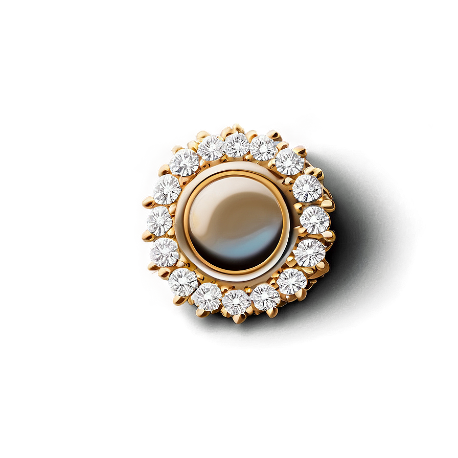 Gold Diamond Ring Png Wjd PNG Image