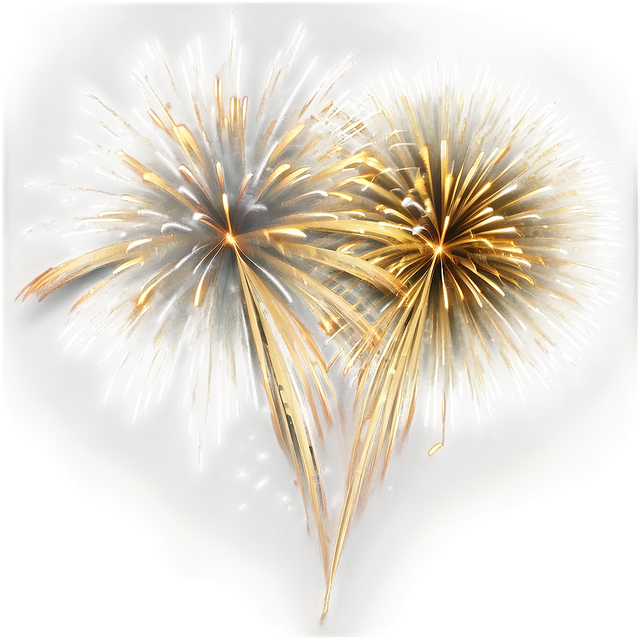 Gold Fireworks Harmony Png 91 PNG Image