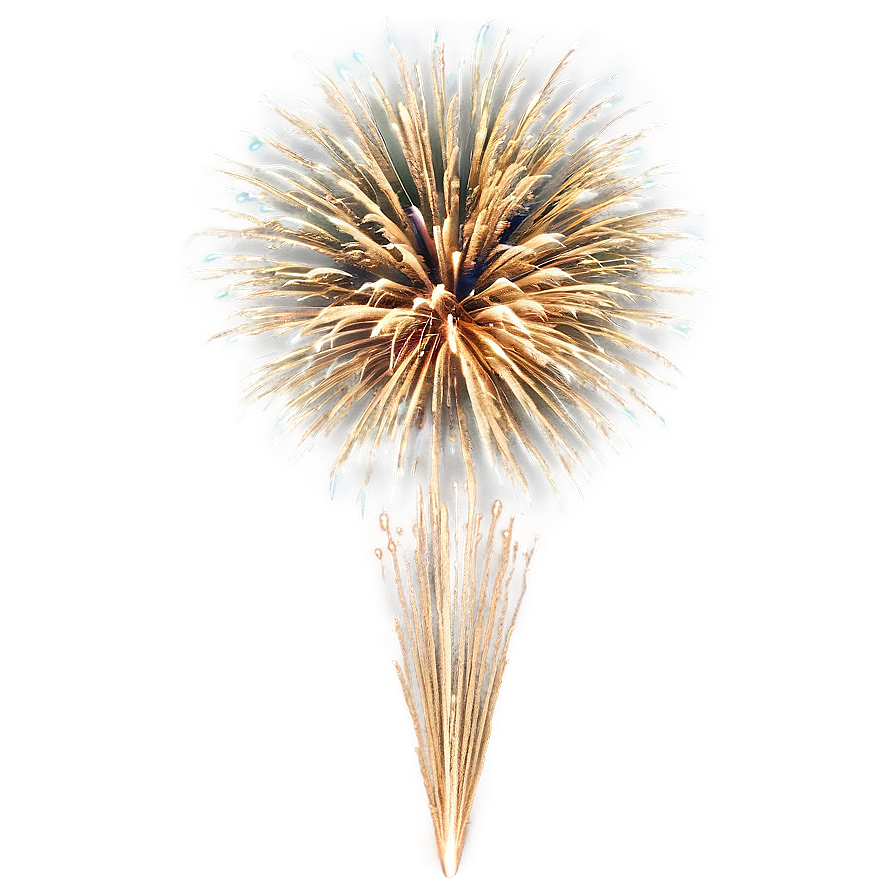 Gold Fireworks Jubilee Png Phh PNG Image