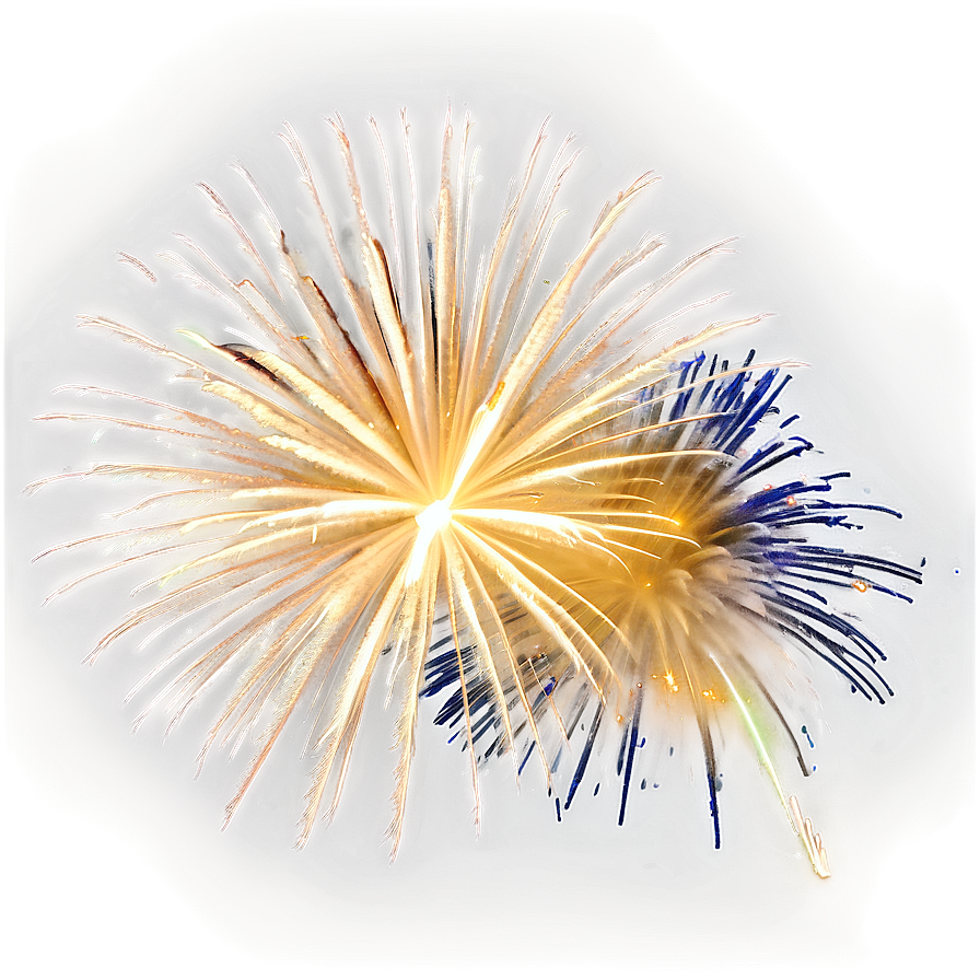 Gold Fireworks Spectacle Png Kuk33 PNG Image