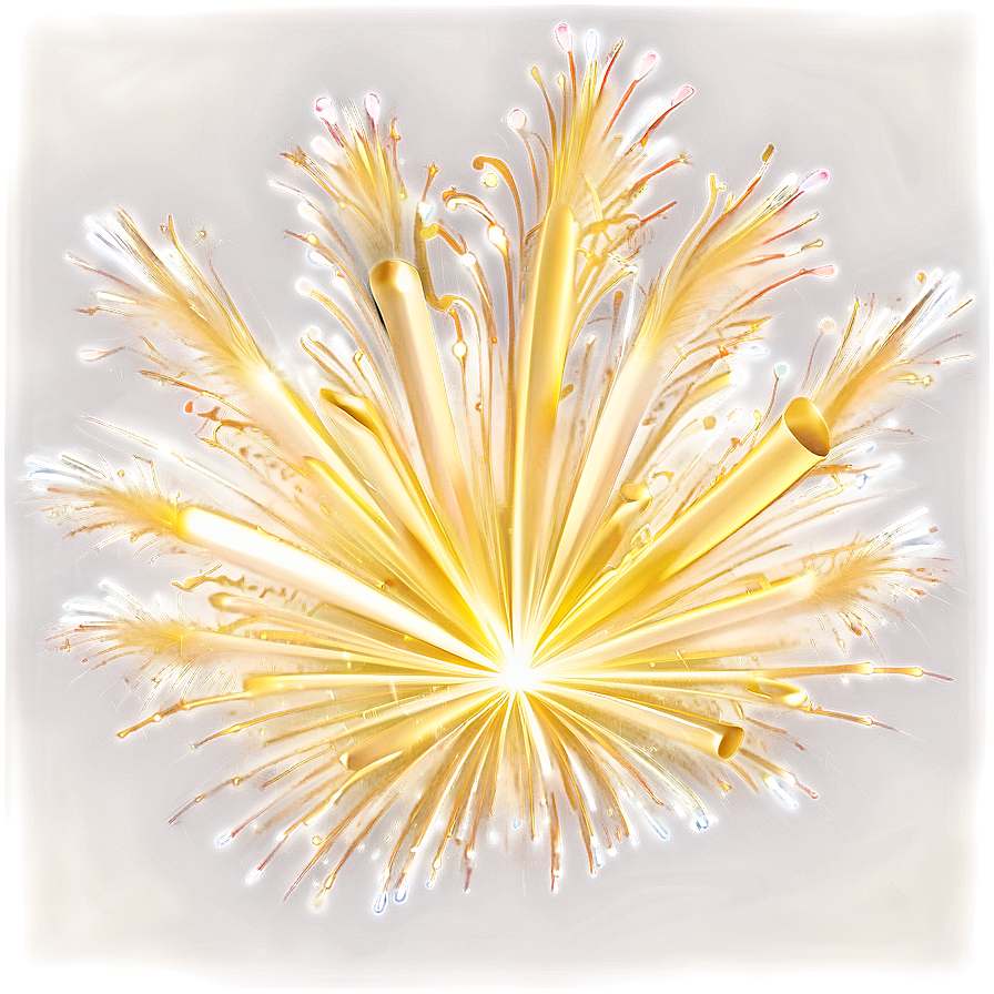 Gold Fireworks Symphony Png Vsv54 PNG Image