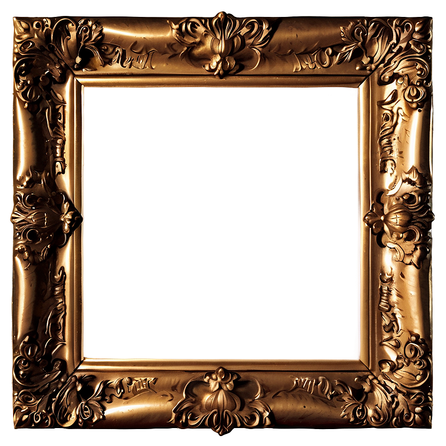 Gold Frame For Artwork Png Wpo PNG Image