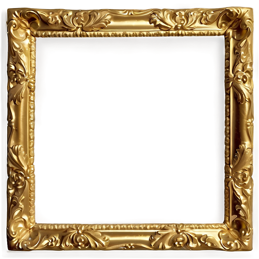 Gold Frame Transparent Png Eue PNG Image